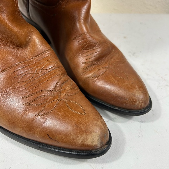 JUSTIN BASICS vintage 90s western boots - Picture 5 of 6